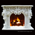 Factory Direct Sale Indoor antique stone fireplace manufacture